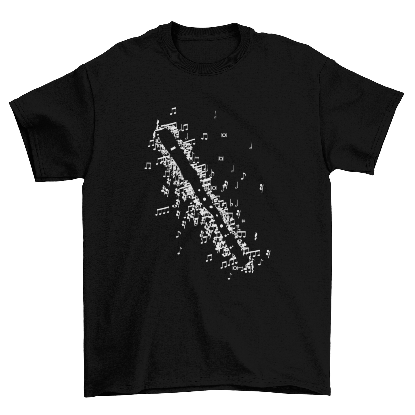 Cool musical notes t-shirt